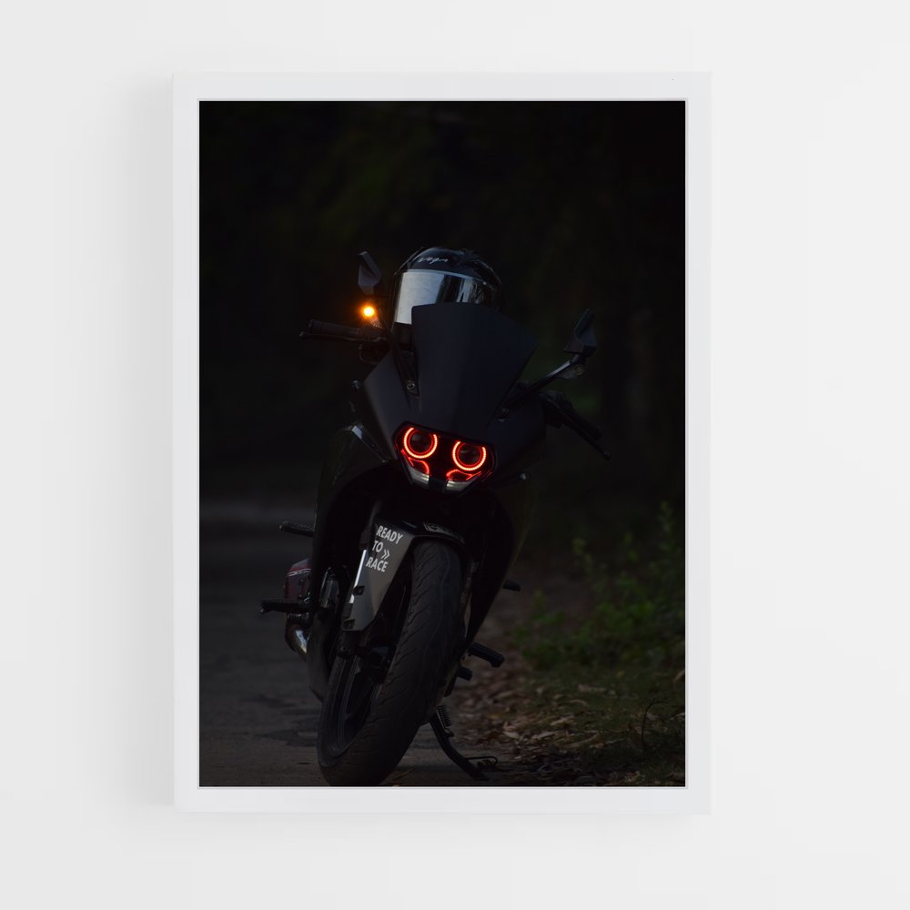 Poster Lumineux Rc 390 – affiche KTM Moto (vue 3)